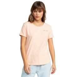 Koszulka dla Kobiety SATURDAZE Różowy. Brązowe bluzki sportowe damskie Roxy, m, bez wzorów, z bawełny, bez ramiączek. Za 89.99 zł.