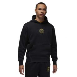 Męska Bluza Z Kapturem Jordan Paris Saint Germain FC. Czarne bluzy z kapturem męskie Nike, m. Za 539.99 zł.