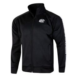 Bluza męska z zamkiem bez kaptura EXTREME HOBBY STYLE. Czarne bluzy bez kaptura męskie EXTREME HOBBY, bez wzorów, z poliesteru, sportowe, bez kołnierzyka, bez ramiączek. Za 269.00 zł.