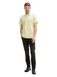 Tom Tailor Koszulka polo w kolorze zielonym rozmiar: L. Zielone koszulki polo męskie Tom Tailor, l, bez wzorów, z bawełny, bez ramiączek. Za 61.46 zł.
