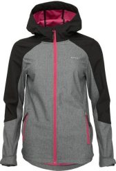 Damska kurtka softshell Loap Ladana Gry-blk Szara. Szare kurtki damskie ÀLG, s, bez wzorów, z materiału, bez kaptura. Za 237.99 zł.