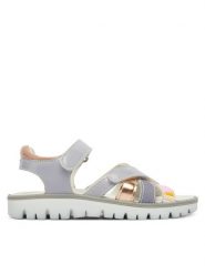 Primigi Sandały 1388944 S Fioletowy. Fioletowe sandały dziewczęce Primigi, ze skóry, bez zapięcia. Za 279.99 zł.