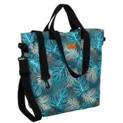 Pojemna torba shopper na zakupy w modny wzór - Rovicky. Shopper bag damskie ROVICKY, bez wzorów, na ramię, duże, bez dodatków. Za 49.99 zł.