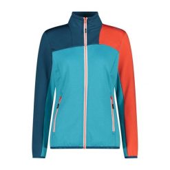 Bluza damska turystyczna CMP 32G4266. Czerwone bluzy bez kaptura damskie CMP, l, z polaru. Za 340.00 zł.