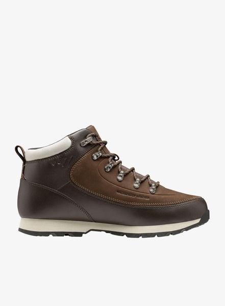 Buty outdoor męskie Helly Hansen The Forester Premium. Brązowe buty trekkingowe męskie Helly Hansen, z materiału, bez zapięcia, outdoorowe. Za 678.25 zł.