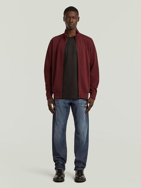 G-Star Bluza "Nifous" w kolorze bordowym rozmiar: L. Czerwone bluzy bez kaptura męskie G-Star, l, z bawełny. Za 174.95 zł.