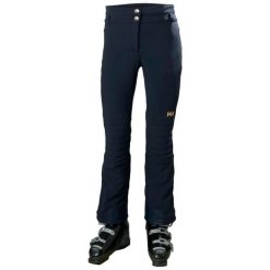 Spodnie narciarskie dla kobiet Helly Hansen avanti stretch. Niebieskie spodnie materiałowe damskie Helly Hansen, bez wzorów, sportowe. Za 1,150.00 zł.