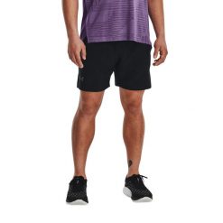 Spodenki do biegania męskie Under Armour Launch Elite 2In1 7''. Czarne szorty męskie Under Armour, bez kołnierzyka. Za 199.99 zł.