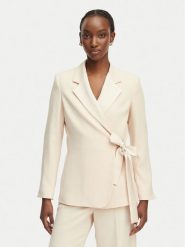 Marella Marynarka Geleda 2613041102 Beżowy Slim Fit. Brązowe marynarki i żakiety damskie Marella, bez wzorów, z acetatu. Za 1,779.00 zł.