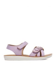 DeeZee Sandały CEO-S3S16619 Fioletowy. Fioletowe sandały dziewczęce DeeZee, z materiału, bez zapięcia. Za 69.99 zł.