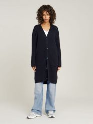 G-Star Kardigan w kolorze granatowym rozmiar: M. Niebieskie kardigany damskie G-Star, m, bez wzorów, z wełny. Za 262.29 zł.