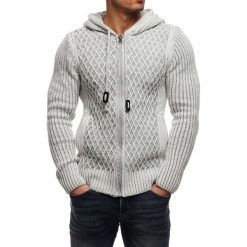 Męska bluza MARKOS GREY. Szare bluzy bez kaptura męskie Męska bluza MARKOS GREY, l. W wyprzedaży za 69.00 zł.