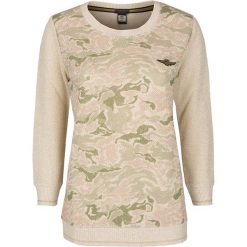 Sweter Aeronautica Militare. Żółte kardigany damskie AERONAUTICA MILITARE, bez wzorów. Za 299.00 zł.