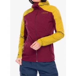 Kurtka softshell damska La Sportiva Aequilibrium Speed Jacket. Czerwone kurtki softshell damskie La Sportiva, bez wzorów, z softshellu, bez kaptura. Za 698.19 zł.