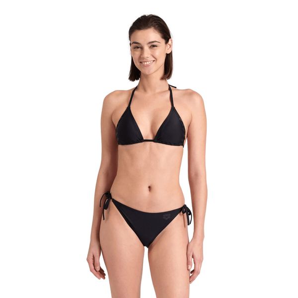 Strój kąpielowy damski dwuczęściowy kostium bikini basen Arena Stripe. Czarne bikini damskie Arena, s, bez wzorów. Za 119.99 zł.