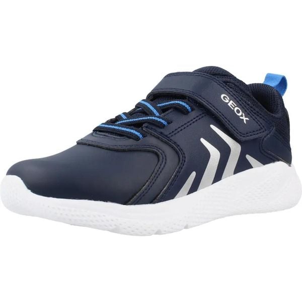 Buty GEOX J66GBE 0BC14 Niebieski. Niebieskie buty fitness męskie Geox, na fitness i siłownię. Za 192.99 zł.