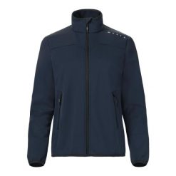 Damska kurtka wodoodporna Musto Evolution Softshell. Niebieskie kurtki damskie Musto, bez wzorów, z softshellu, bez kaptura. Za 629.50 zł.