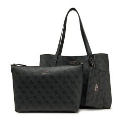 Torebka Guess. Czarne torebki klasyczne damskie Guess, z aplikacjami, bez dodatków. Za 539.99 zł.