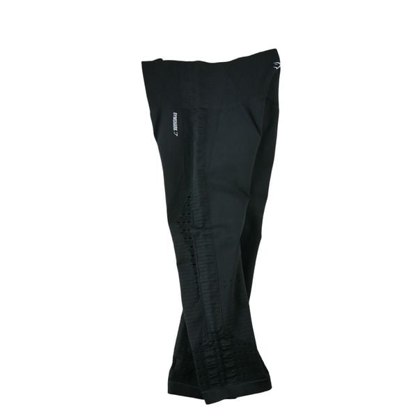 Second life - Legginsy damskie Energy+ czarne Gymshark - Jak nowy. Czarne legginsy damskie Gymshark, l, bez wzorów, z materiału. Za 106.46 zł.