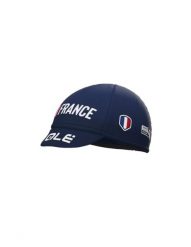 Czapka rowerowa Alé Cycling Federazione Francese Ciclismo One size Granatowy. Białe czapki męskie ALÉ CYCLING, bez wzorów, z bawełny, klasyczne. Za 190.20 zł.