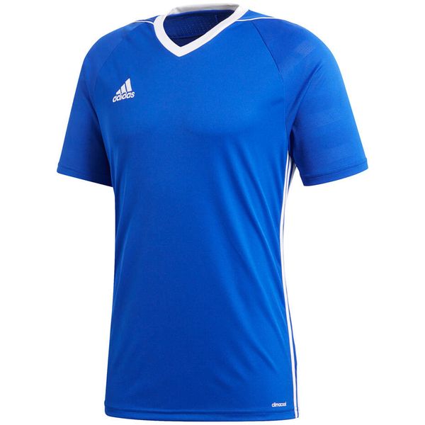 Koszulka piłkarska męska adidas Tiro 17 Jersey. Białe t-shirty sportowe męskie Adidas, m, z jersey, bez ramiączek, do piłki nożnej. Za 91.99 zł.