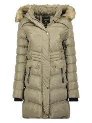 ANAPURNA Płaszcz zimowy w kolorze beżowym rozmiar: 3XL. Brązowe płaszcze damskie ANAPURNA, na zimę, xl, bez wzorów, z puchu, klasyczne. Za 340.99 zł.