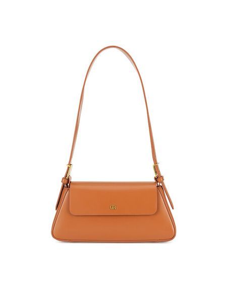 Gino Rossi Torebka Eva01 Brązowy. Brązowe listonoszki damskie Gino Rossi, bez wzorów, bez dodatków. Za 125.99 zł.