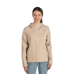 Damska kurtka wodoodporna Rossignol UTILIV. Brązowe kurtki damskie Rossignol, bez wzorów, bez kaptura. Za 805.50 zł.