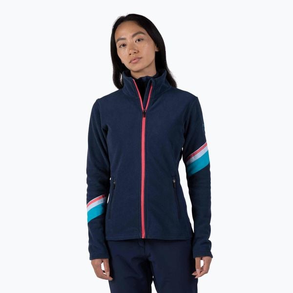 Bluza damska Rossignol Strawpile Fleece Fz. Niebieskie bluzy bez kaptura damskie Rossignol, l, z materiału. Za 387.05 zł.