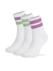 Sprandi Skarpety krótkie 0UB-001-AW24 (3-PACK) Fioletowy. Fioletowe skarpetki damskie Sprandi, bez wzorów, z bawełny. Za 24.99 zł.