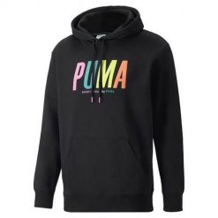 Bluza sportowa męska Puma Swxp Graphic. Niebieskie bluzy sportowe męskie Puma, bez wzorów, sportowe, bez kołnierzyka, bez ramiączek. Za 422.00 zł.