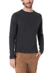 Timezone Sweter w kolorze czarnym rozmiar: L. Czarne swetry męskie Timezone, l, bez wzorów, ze splotem, bez kołnierzyka. Za 97.05 zł.