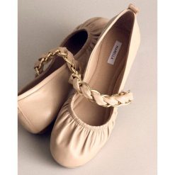 Baleriny Marella. Brązowe baleriny damskie Marella, bez wzorów, bez obcasa. Za 529.99 zł.