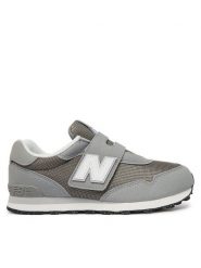 New Balance Sneakersy PV515GRY Szary. Szare buty sportowe chłopięce New Balance, ze skóry, bez zapięcia. Za 199.99 zł.