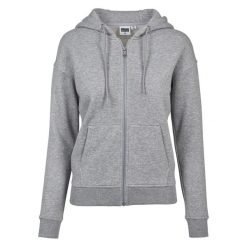 Bluza damska z kapturem Urban Classic claic zip. Szare bluzy z kapturem damskie Urban Classics. Za 198.50 zł.