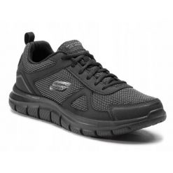 BUTY męskie SKECHERS TRACK BUCOLO 52630-BBK czarne lekkie sportowe 45,5. Czarne buty sportowe na co dzień męskie Skechers, bez zapięcia. Za 279.00 zł.