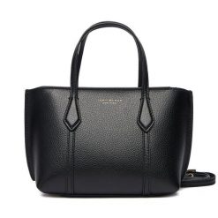 Torebka Tory Burch. Czarne torebki klasyczne damskie Tory Burch, bez wzorów, bez dodatków. Za 1,489.00 zł.