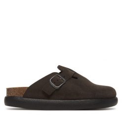 Klapki Scholl. Szare klapki damskie Scholl, bez wzorów, bez obcasa. Za 309.99 zł.