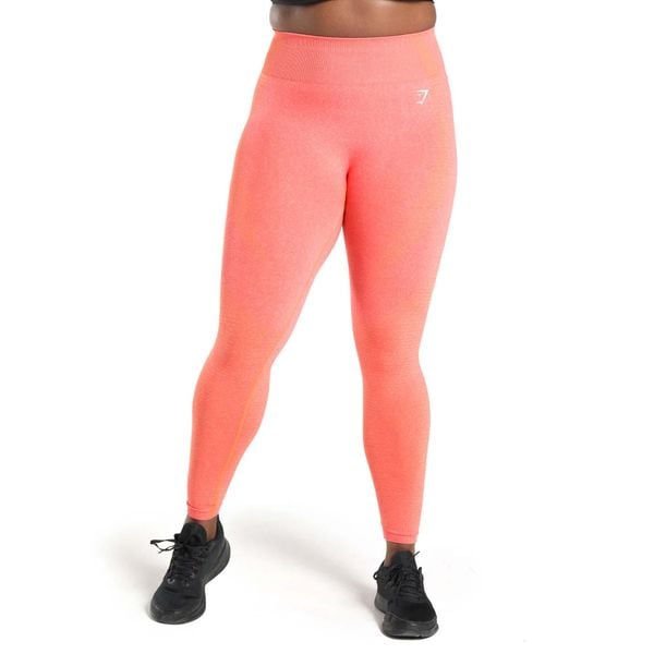 Legginsy treningowe damskie Gymshark Vital Seamless. Brązowe legginsy damskie Gymshark, l, bez wzorów. Za 149.99 zł.