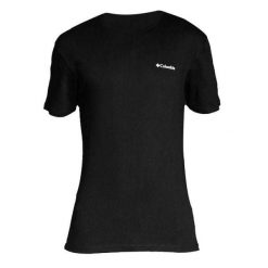 T-shirt Męski Logo Z Krótkim Rękawem CSC. Czarne t-shirty męskie Columbia, m, bez wzorów, z bawełny, bez kołnierzyka. Za 139.99 zł.
