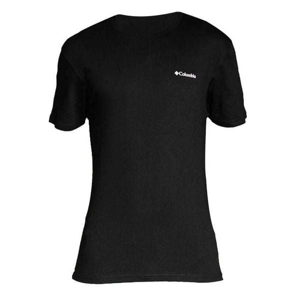 T-shirt Męski Logo Z Krótkim Rękawem CSC. Czarne t-shirty męskie Columbia, m, bez wzorów, z bawełny, bez kołnierzyka. Za 139.99 zł.