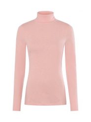 Marc O'Polo Denim koszulka z golfem Kobiety Bawełna różowy, L. Czerwone t-shirty damskie Marc O'Polo Denim, l, bez wzorów, z bawełny, bez kołnierzyka. Za 139.95 zł.