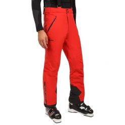Spodnie narciarskie męskie Kilpi Methone. Czerwone spodnie materiałowe męskie Kilpi, bez wzorów, sportowe. Za 559.99 zł.