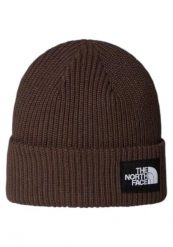 Czapka Mężczyzna THE NORTH FACE SALTY LINED BEANIE. Brązowe czapki męskie The North Face, na zimę, bez wzorów, z poliesteru. Za 173.35 zł.