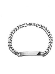 U.S. Polo Assn. Bransoletka rozmiar: onesize. Szare biżuteria dla mężczyzn U.S. Polo Assn., ze stali. Za 69.99 zł.