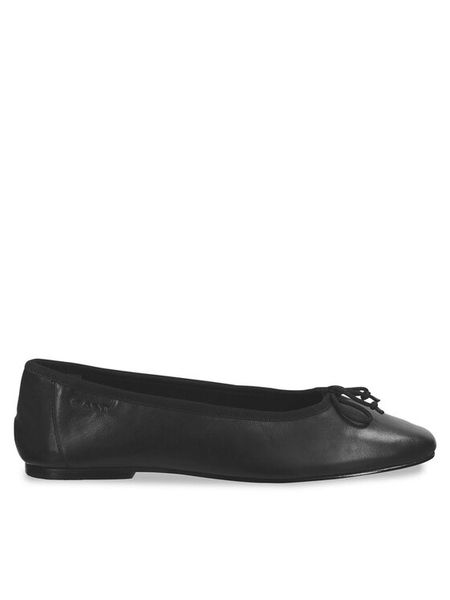 Gant Baleriny Chadii Ballerina 28511548 Czarny. Czarne baleriny damskie Gant, bez wzorów, ze skóry, bez obcasa. Za 549.99 zł.