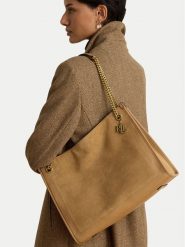 LAUREN RALPH LAUREN Torebka 431980176003 Brązowy jasny. Brązowe torebki klasyczne damskie Lauren Ralph Lauren, bez wzorów, ze skóry, bez dodatków. Za 2,199.00 zł.