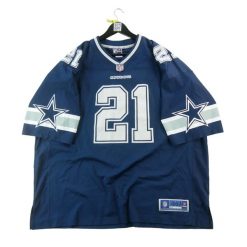 Second life - Koszulka męska NFL Dallas Cowboys Pro Line - Stan dobry. Niebieskie t-shirty sportowe męskie NFL, m, z materiału, bez ramiączek, do piłki nożnej. Za 85.16 zł.