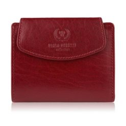 Portfel damski czerwony PAOLO PERUZZI RFID T-12-RD. Czerwone portfele damskie Paolo Peruzzi, bez wzorów, ze skóry. Za 69.99 zł.