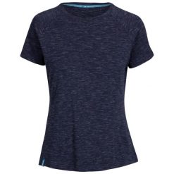 Dlx Katie - damska koszulka krótki rękaw, niebieski marl. Niebieskie t-shirty damskie DLX, s, bez wzorów, z materiału, bez kołnierzyka. Za 179.99 zł.